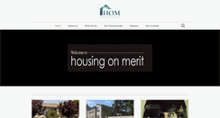 Desktop Screenshot of housingonmerit.org